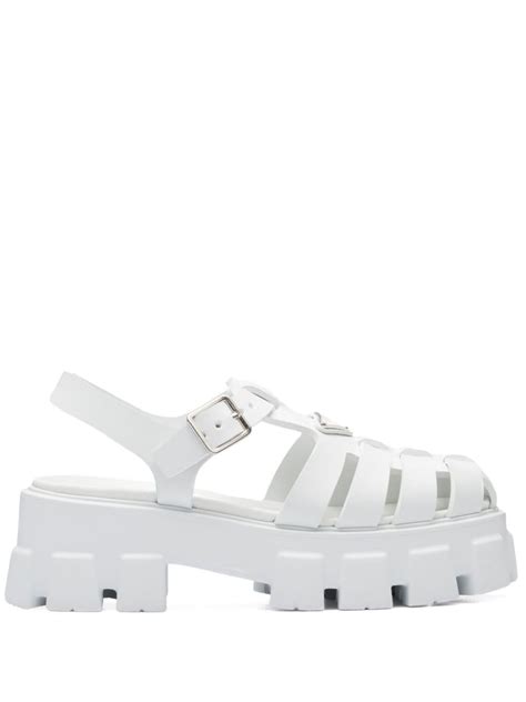 prada cloth sandals|designer prada sandals women.